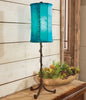 Frontier Accent Lamp with Rawhide Shade