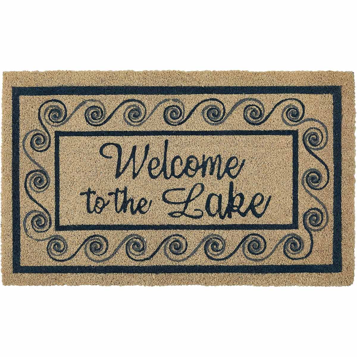 Lake Welcome Doormat - OUT OF STOCK UNTIL 09/17/2026