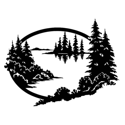 Scenic Waters Metal Wall Art