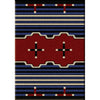 Big Chief Blue Rug - 3 x 4