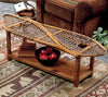 Vintage Snowshoe Coffee Table
