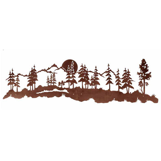 Moonrise Mountain Wall Art - 84 Inch