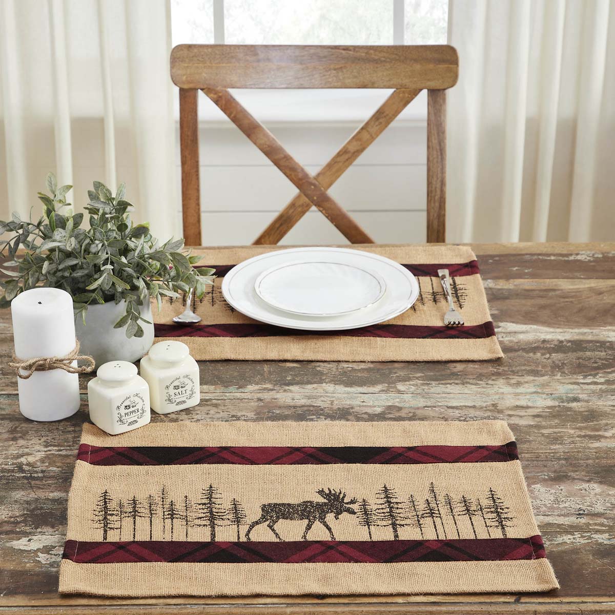 Moose on the Loose Placemats - Set of 2