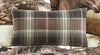 Wildlife Hideaway Plaid Pillow