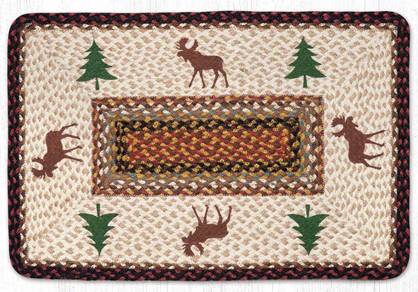 North Woods Sighting Rectangular Patch Rug
