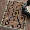 Rainstorm Turquoise Rug - 3 x 4