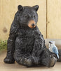 Bear & Blue Bird Sculpture
