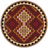 Council Fire Southwestern Rug - 8 Ft. Round