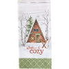 Winter Cabin Kitchen Towels - Set of 4