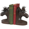 Large Moose Bookends