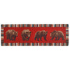 Cinnamon Bears Hooked Wool Runner
