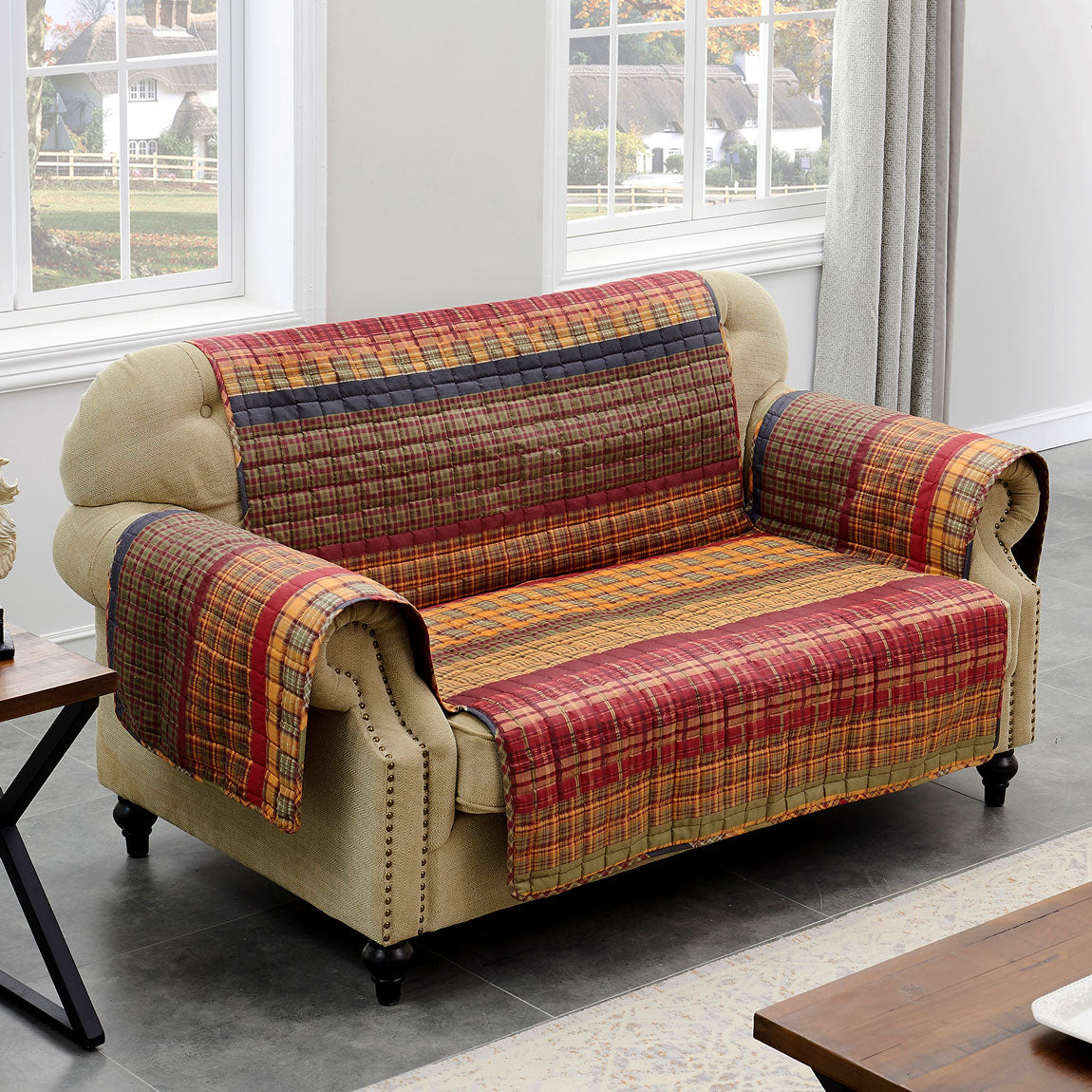 Golden Forest Sofa Protector