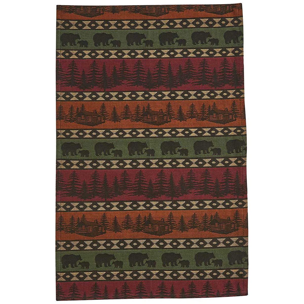 Mountain View Bear Dishtowels - Set of 6