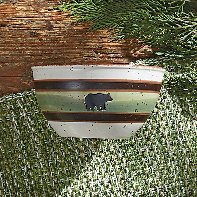 Bear Ridge Ceramic Cereal Bowls - Set of 4