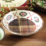 Native Bear Melamine Serving Bowl