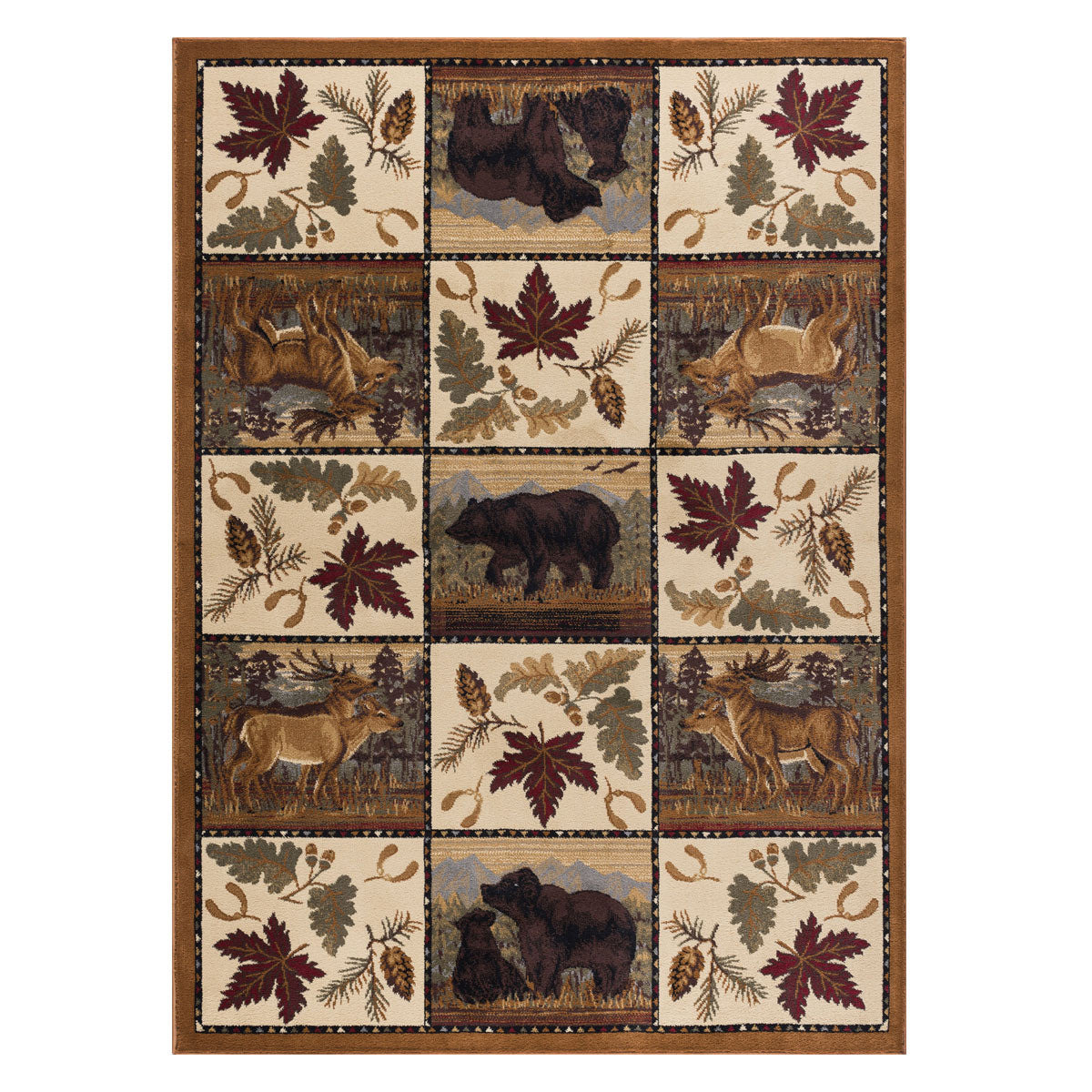 Woodland Scenes Rug - 8 x 10