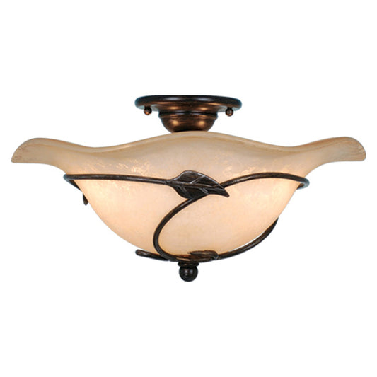Vine Semi Flush Ceiling Light