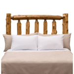 Vintage Cedar Log Headboard - Twin