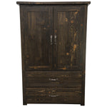 Columbia Armoire - Jacobean Stain