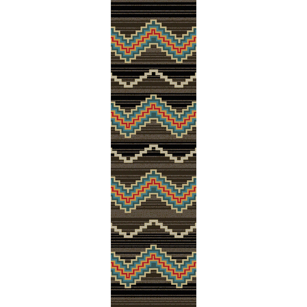 Trapper Southwestern Rug - 2 x 8