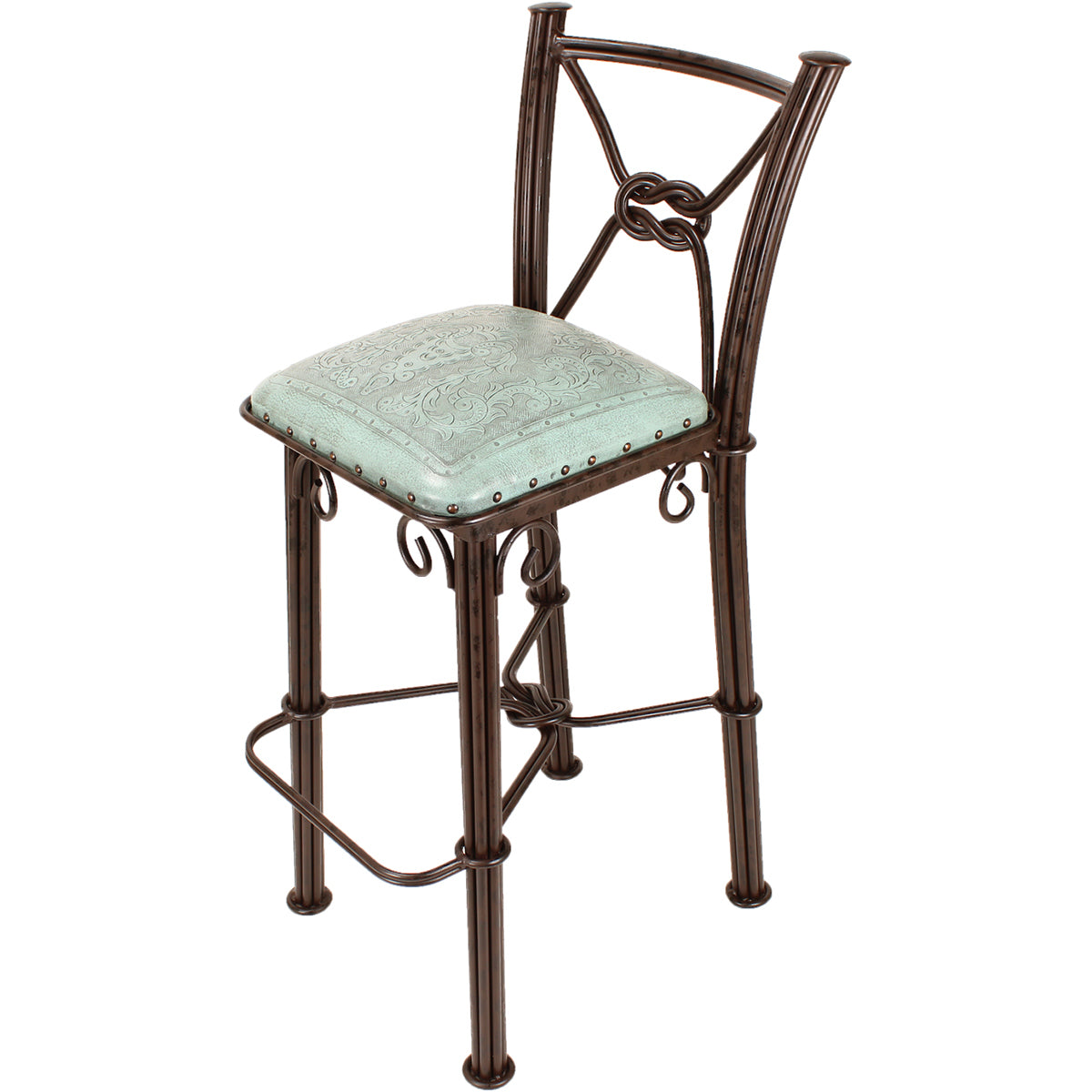 Coronado Counter Stool - Colonial Turquoise