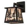 Towering Pines Lantern Wall Sconce