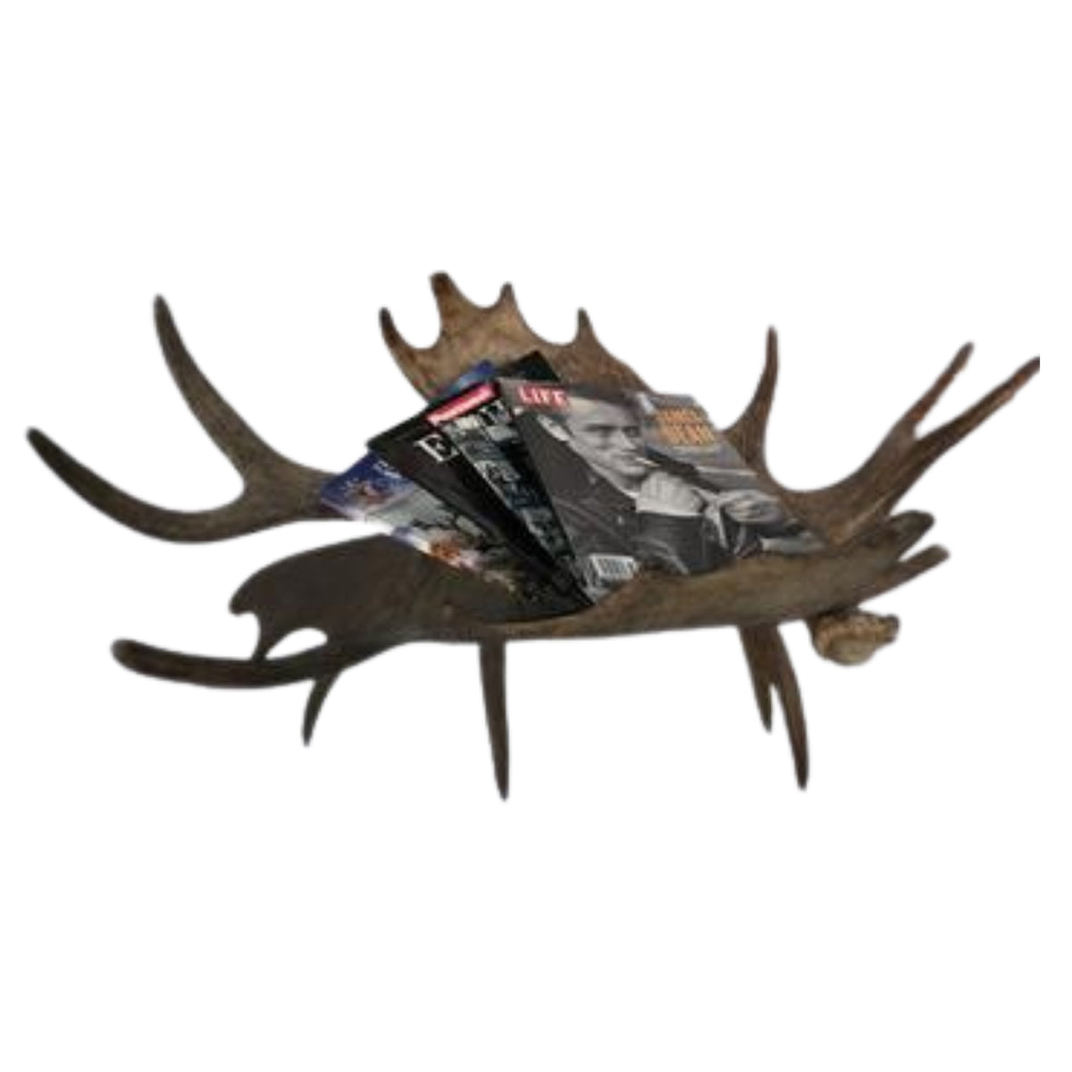 Moose Antler Magazine/Log Rack