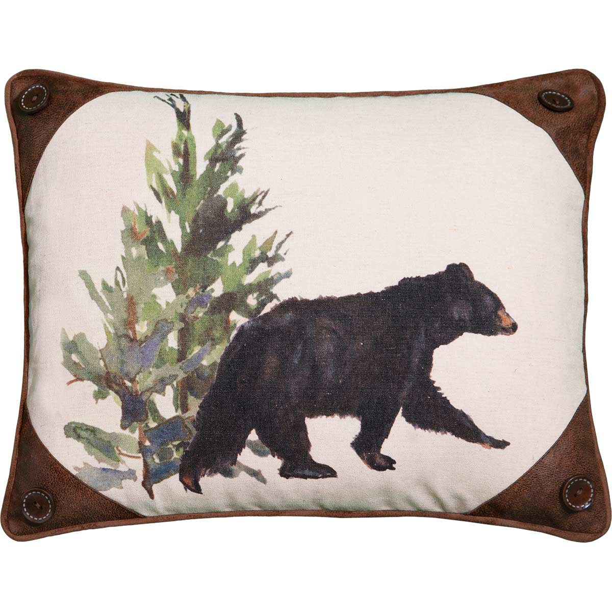 Bear Buttons Accent Pillow - OUT OF STOCK