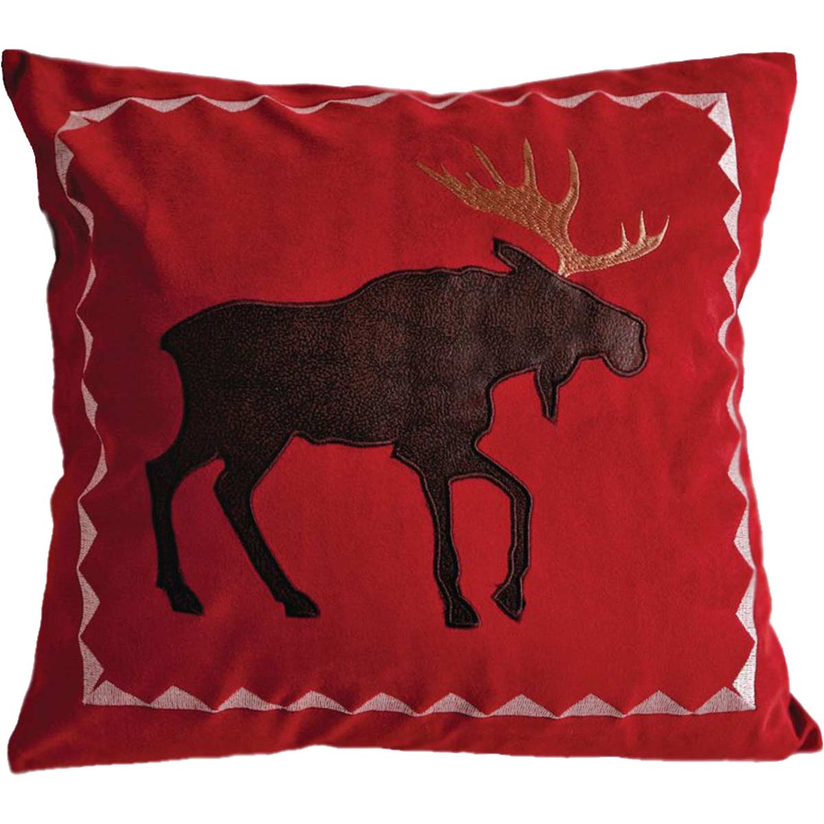 Walking Moose Accent Pillow