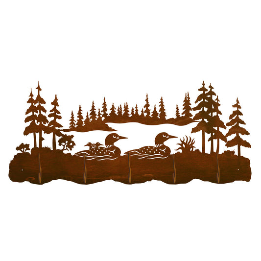 Loon Scenic 5 Hook Coat Rack
