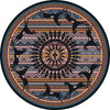 Ghost Rider Rug - 8 Ft. Round
