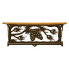 Pinecone Bough Bath Shelf