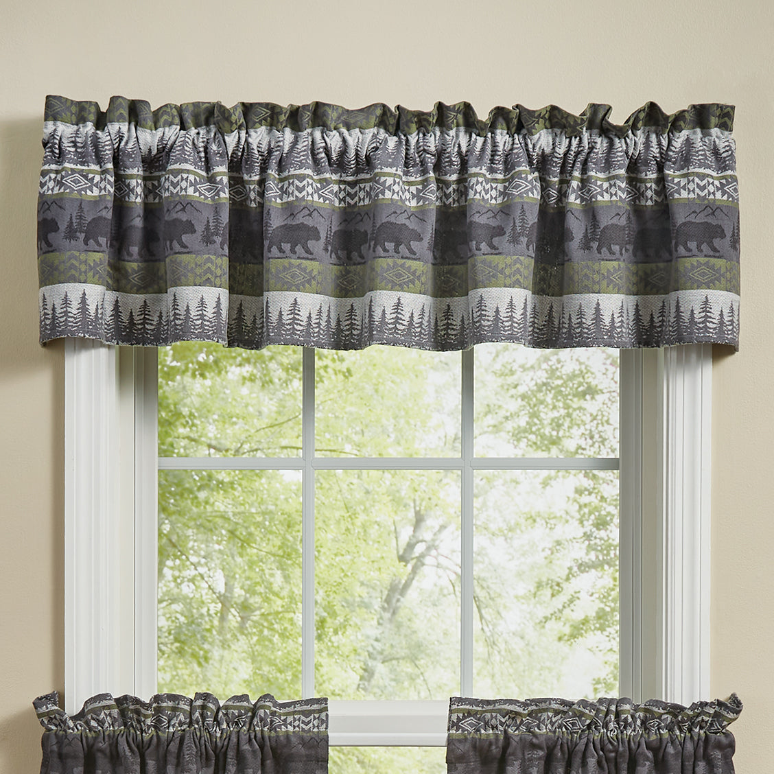 Bear Gulch Forest Valance - OVERSTOCK