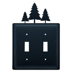 Wrought Iron Pines Double Switch Cover - OUT OF STOCK UNTIL 07/18/2026