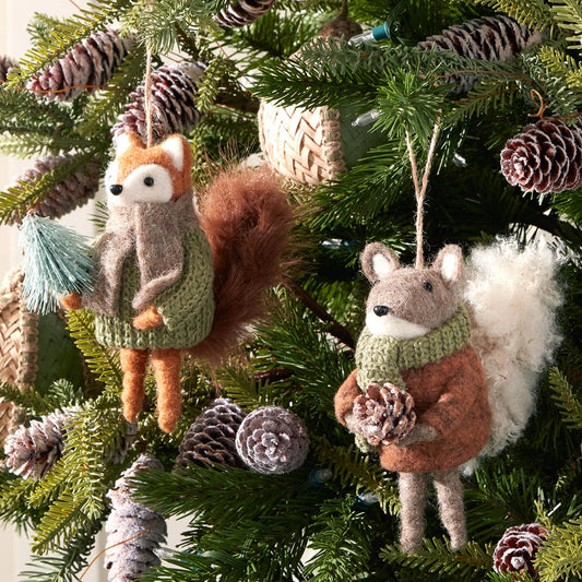Northwood Forest Felt Ornaments - Set of 12 - OUT OF STOCK UNTIL 08/06/2026
