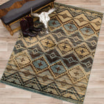 Diamond Cross Rug - 8 x 10 - OUT OF STOCK UNTIL 06/18/2026