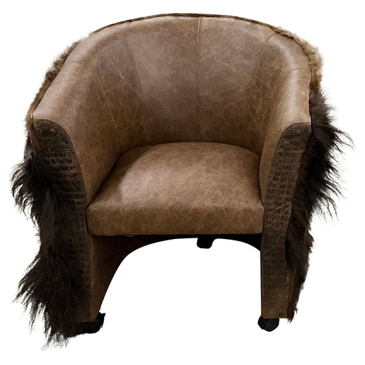 Wild West Poker Chair