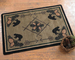 Pinecone & Bears Rug - 5 x 8