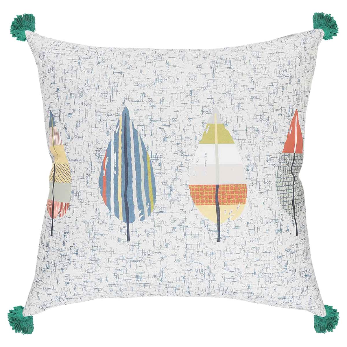Contemporary Leaves Pillow