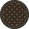 Pinecone Haven Green Rug - 8 Ft. Round