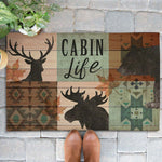 Woodland Cabin Life Outdoor Doormat