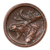 Moose Round Cabinet Knobs - Set of 2