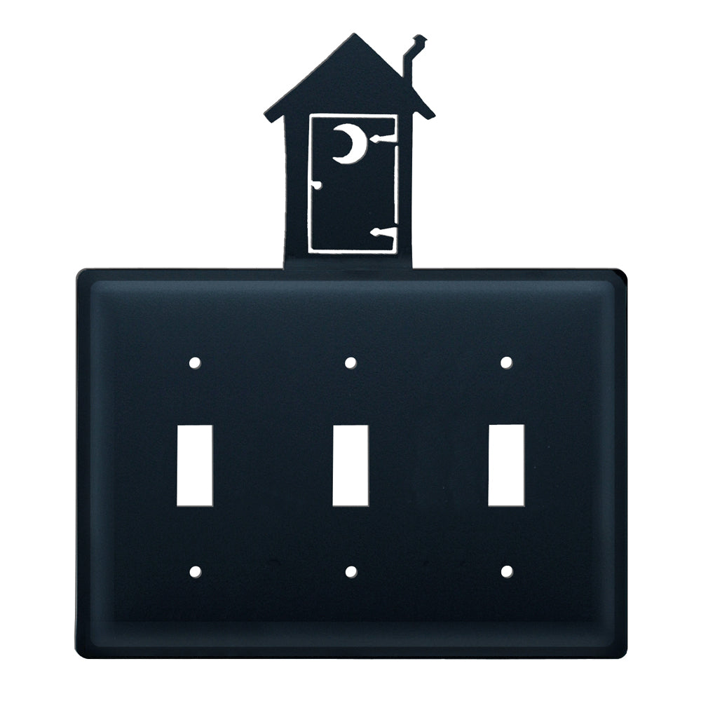 Outhouse Triple Switch Cover