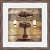 Lodge Plaid Trout Wall Art