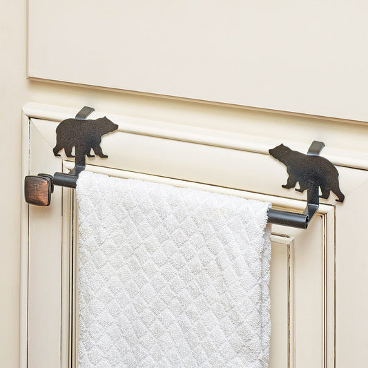 Bear Path Over-Door Kitchen Towel Bar