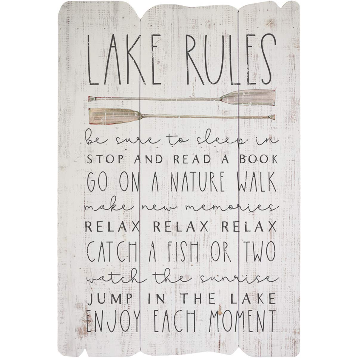 Lake Rules Wall Art