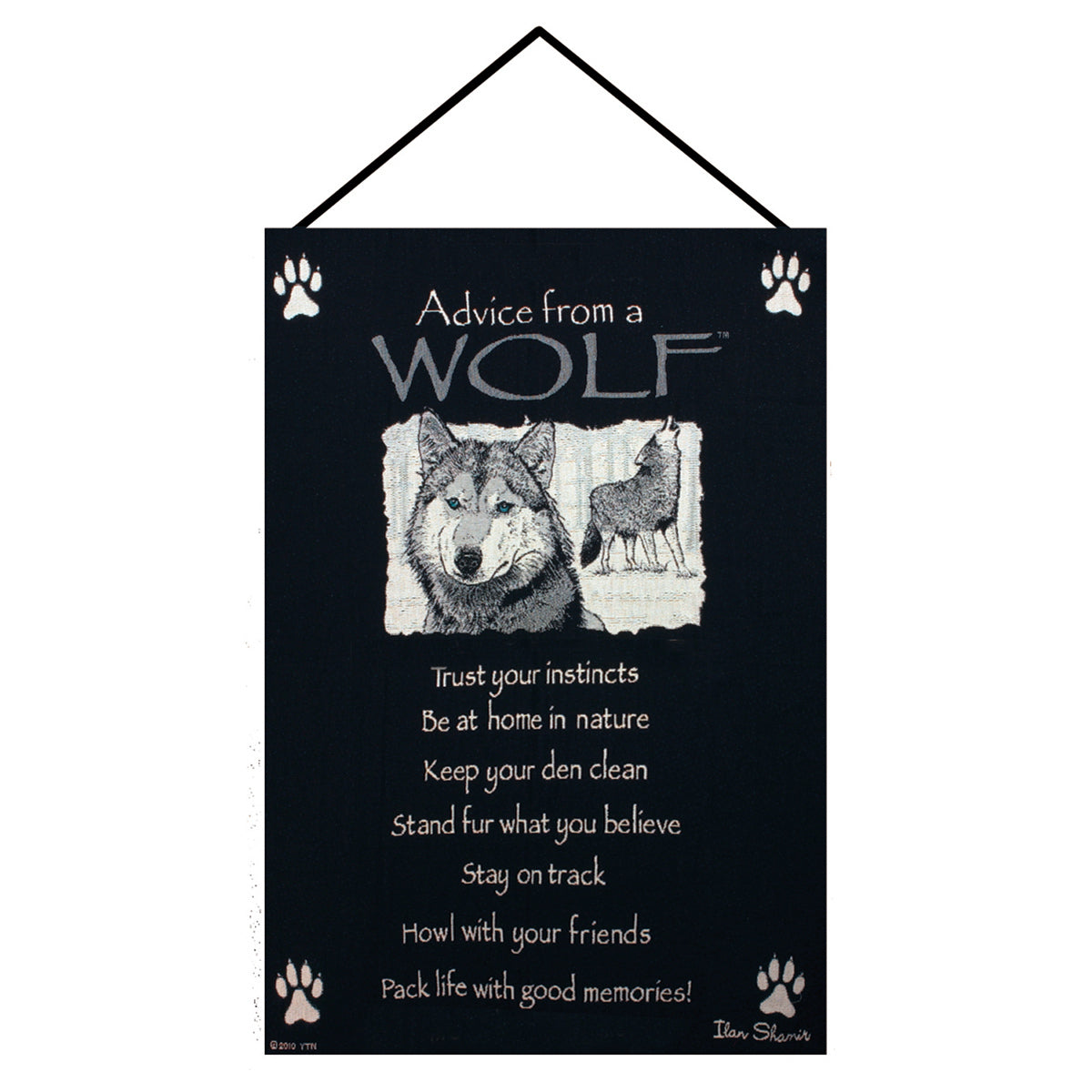 Lessons from a Wolf Wall Tapestry