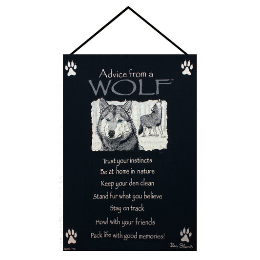 Lessons from a Wolf Wall Tapestry