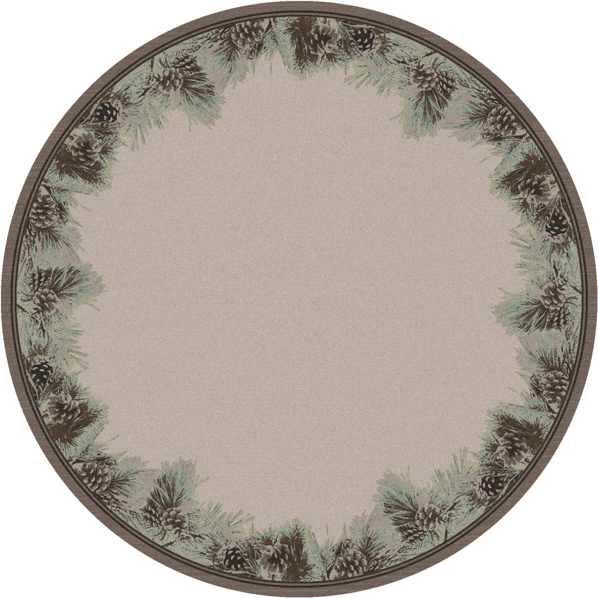 Pins and Needles Rug - 8 Ft. Round