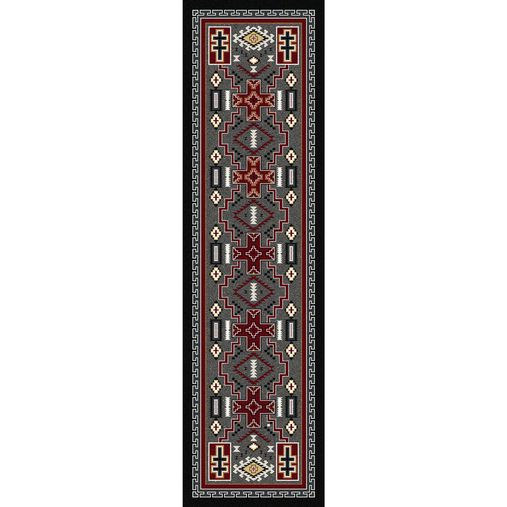 Double Cross Rug - 2 x 8